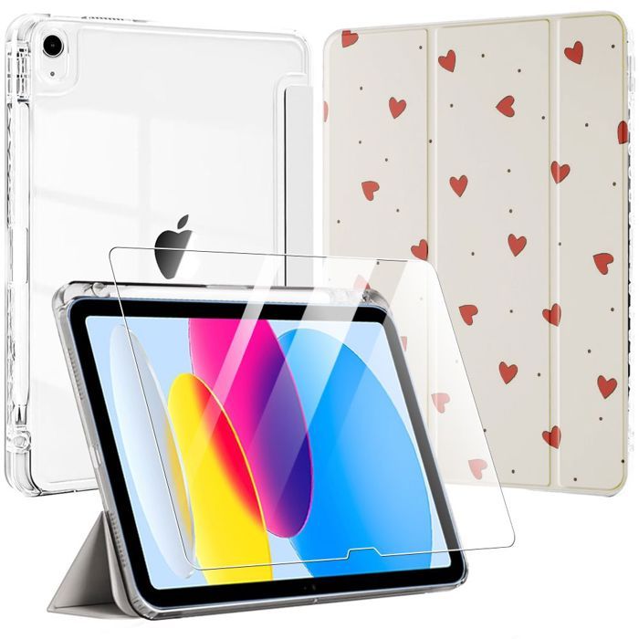 Étui De Protection En Silicone Pour Tablette 9-12 Pouces – Coque Antichoc, Support Réglable, Certifié FDA