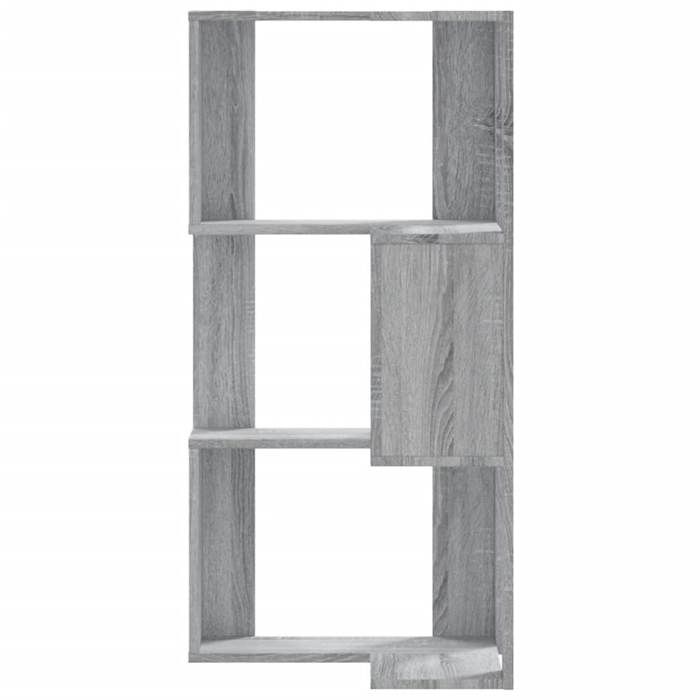 SALE dhiver Meuble Étagère/Bibliothèque - Jills - dangle à 3 niveaux - pour livres - sonoma gris bois dingénierie BB800