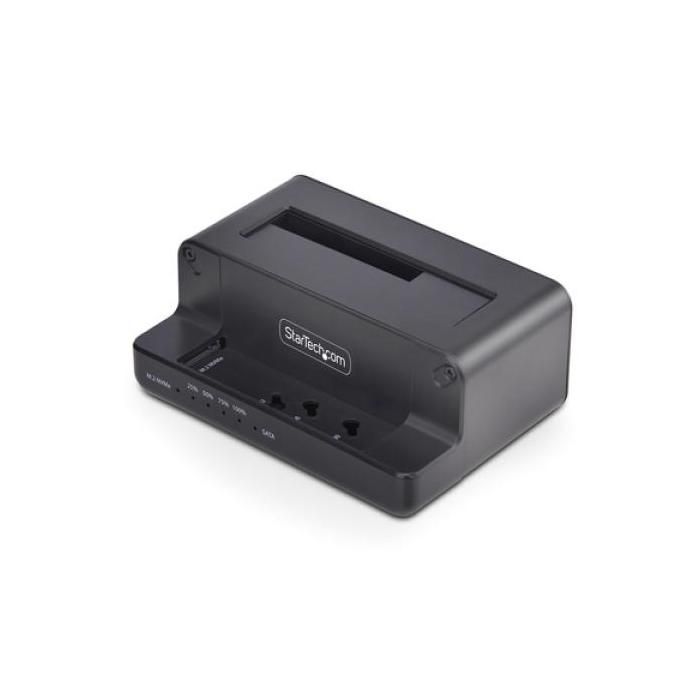 Duplicateur de Disque M.2 NVMe - STARTECH - Clonage/Dock SSD Autonome - 2 Baies - SATA - Noir