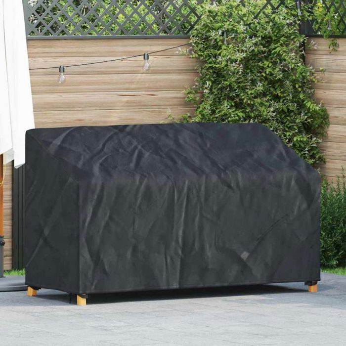 vidaXL Housse de banc de jardin 165 x 70 x 65 / 94 cm Tissu - vue 2
