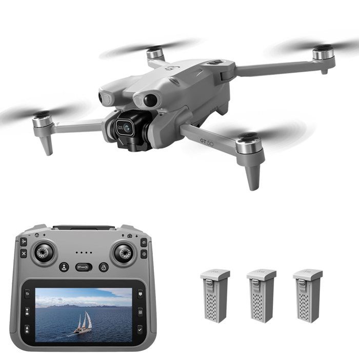 Drone avec Caméra Télécommande avec Ecran 5.64 Pliable Drone pour Adultes et Enfants Jouet pour Garçon Fille Cadeaux Noël