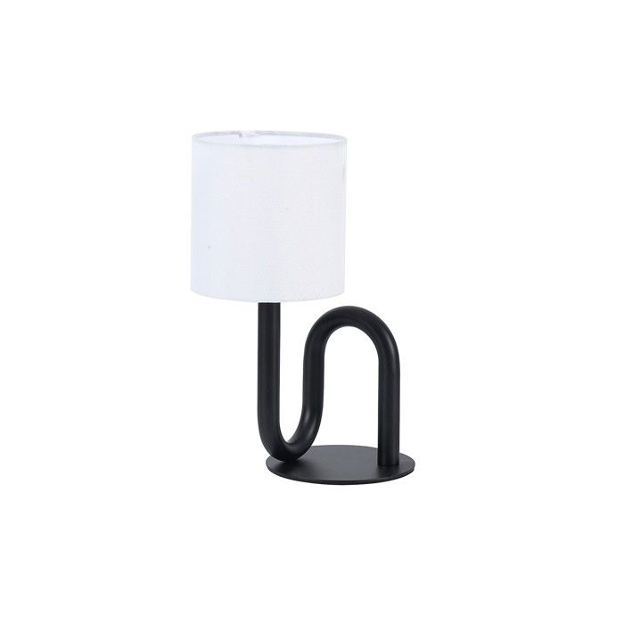 Lampe de table Wama - Box and Beyond - Métal Noir - Hauteur 33 cm - Étagères - Douille E27 - Style Industriel et Moderne