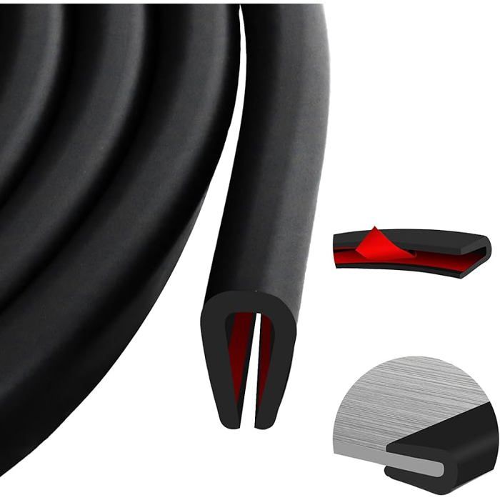 Protection En Caoutchouc Pour Bord De Tôle – Bateau, Auto, Moto, Coffre, Bricolage