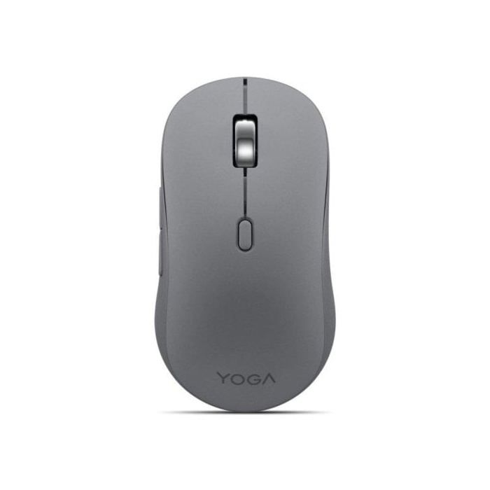 Lenovo Yoga silencieuse Bluetooth sans Fil Ergonomique ambidextre capteur Optique IR LED 6 Boutons molette défilement connectivité simultanée 1 Batterie AA Lune - vue 2