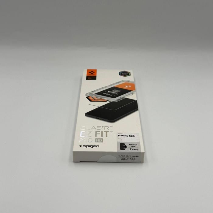 Film protecteur écran - SPIGEN - Glas.tR EZ Fit Pro AGL11096 - Protection vie privée - 2 pièces - EZ Fit