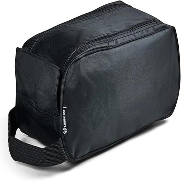 Sac de sport noir pour chaussures de basket idéal pour les voyages la salle de sport le sport et le football - Modèle robuste et