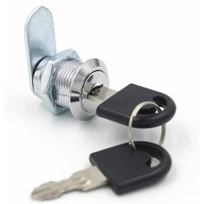 Verrou De Boîte Latérale Moto En Acier Inoxydable - 2 Clés, 11 Cm, Amovible, Pour Sécurité