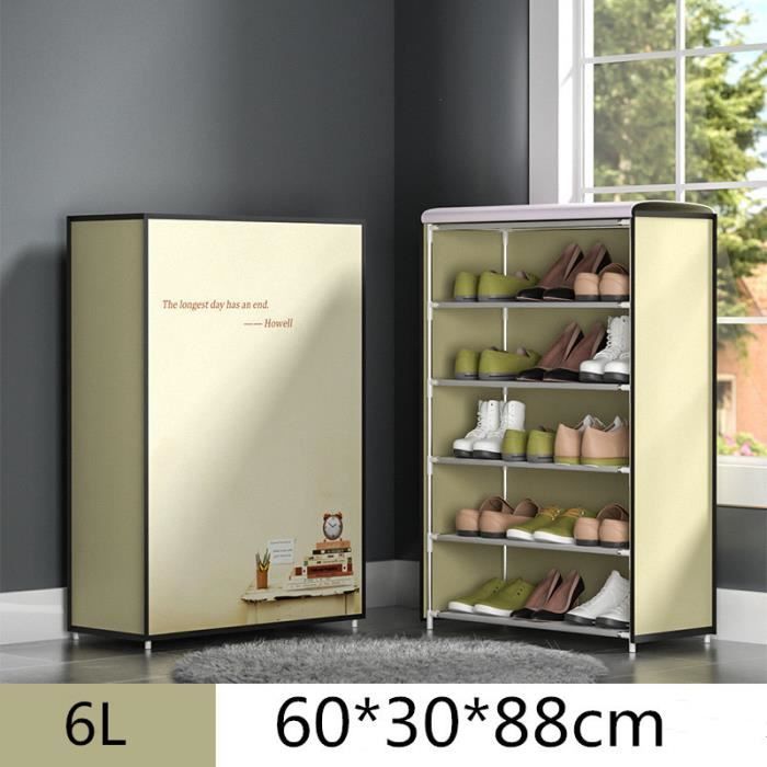 Meuble à chaussuresGrand Meuble à Chaussures d'Angle T1,Simple,Double