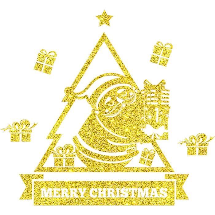 10feuilles Décoration Fenêtre Autocollant Stickers Vitre Joyeux