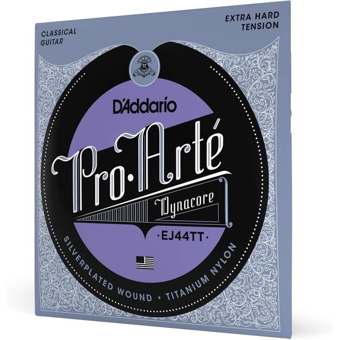 Corde Guitare Classique D'Addario Pro-Arte J4404 - Quatrième Corde, Tension Très Dure, Remplacement