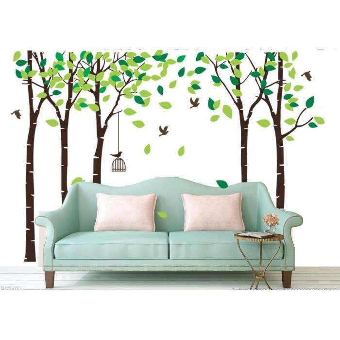 Stickers Muraux Fleur de Jardin Boho Autocollant Mural Floral Plante Bohème Décoration Murale Chambre Enfants Bébé Salon TV Mur