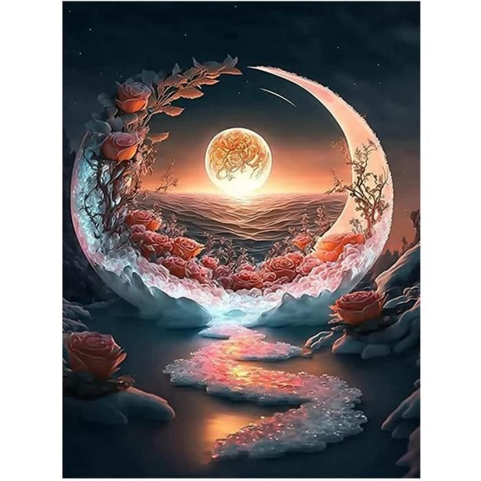 Diamant Peinture kit Complet Animaux Loup Blanc 5D Kits Diamond Painting DIY Broderie Diamant Point De Croix Mosaique Diamant Art Cristal Strass canevas Stickers Muraux Décor Maison-12x16in,30x40cm Diamant Peinture kit Complet Animaux Loup Blanc 5D Kits Diamond Painting DIY Broderie Diamant Point De Croix Mosaique Diamant Art Cristal Strass canevas Stickers Muraux Décor Maison-12x16in,30x40cm