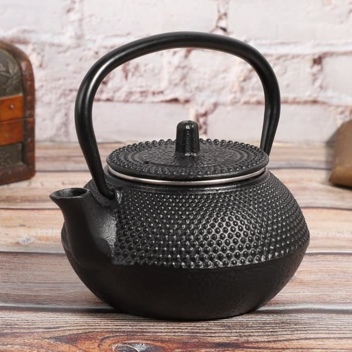 théière en fonte bouilloire à usage domestique de 0,3 l avec passoire sur le modèle de la chaudière à thé japonaise -pai