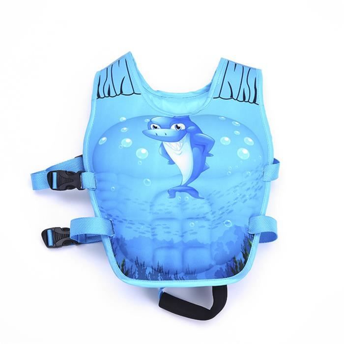 Gilets De Sauvetage Pour Enfants – Lot De 8 Rouges – Taille Ajustable, Motifs Dessin Animé – Pour Piscine, Plage - 1