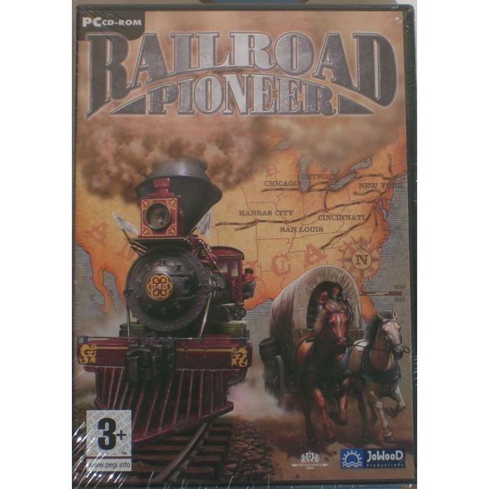 Railroad Pioneer - Jeu PC Simulation - Stratégie - PC - Standard - Français - Dvd