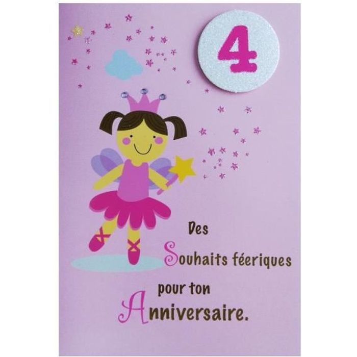 Carte Anniversaire 5 Ans Cdiscount