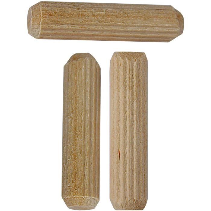 Chevilles Cannelées Hêtre SÜNKEL – 10 X 40 Mm – Lot 10 Kg – Neuf