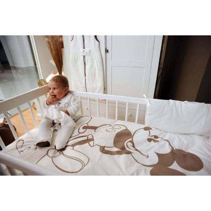 100 x 135 cm Disney Mickey Mouse bébé Parure de lit 40 x 60 cm 