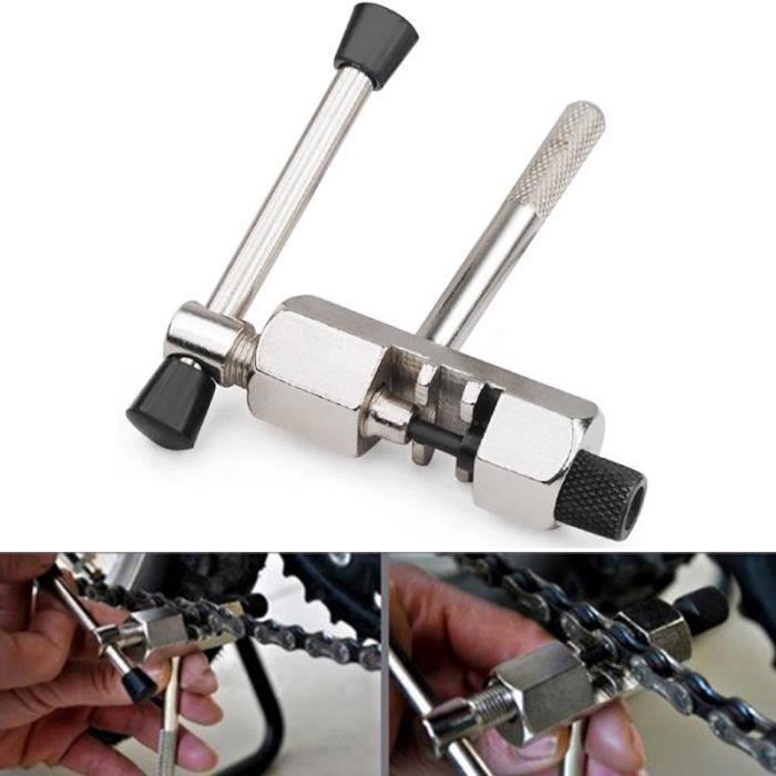 Dérive Chaîne Bicyclette Outil de Réparation Démontage Métal Acier pour Vélo VTT