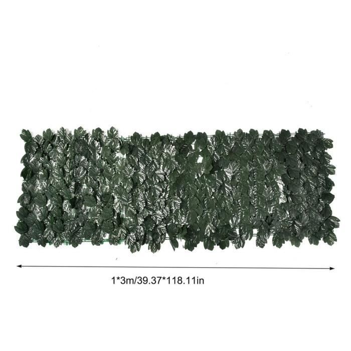 Clôture De Jardin En Lierre Artificiel - Brise-vue Extensible - Treillis Vert - Pour Balcon, Terrasse, Mur