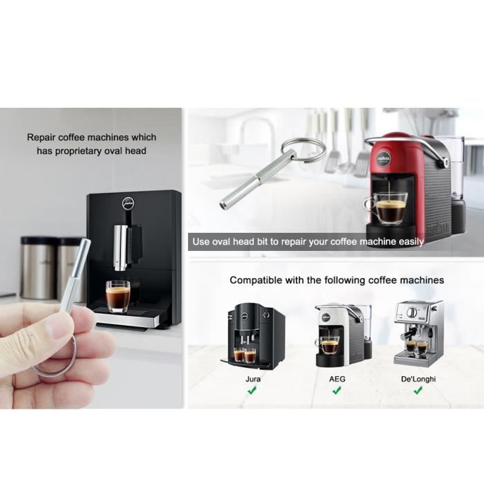 Clé D'outil De Réparation De Service De Tête Ovale Pour Machine à Café