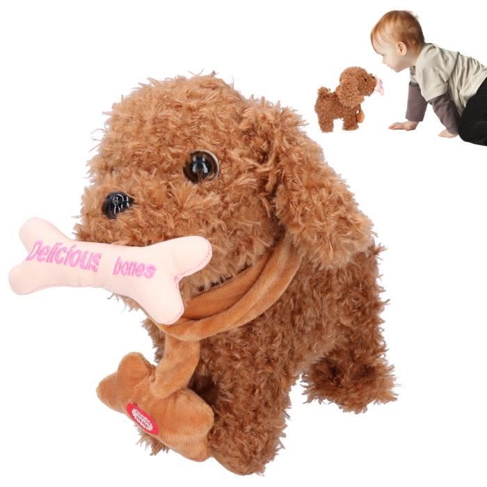 Chien En Peluche Electronique Poupee En Peluche Electronique Chiot Electrique Interactif De Simulation Jouet Bebe Chant Danse Hb053 Cdiscount Jeux Jouets
