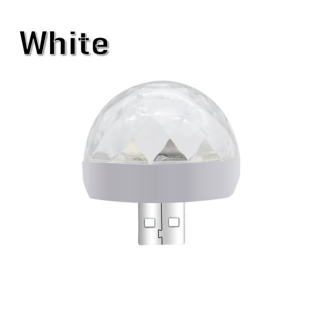 Lampe D'ambiance LED Cristal Magique - USB - Argentée - Veilleuse Enfant