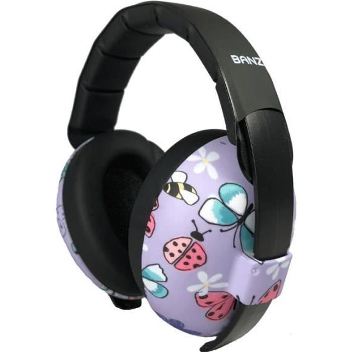 Baby Banz Casque Anti Bruit Pour Bebe Version Butterfly Cdiscount Puericulture Eveil Bebe