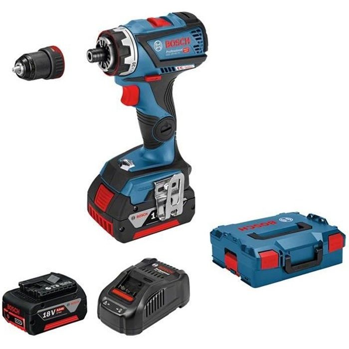 Perceuse sans fil Bosch UniversalDrill 18V-60 - 1 batterie Li-Ion 18 V (2,0  Ah ) et