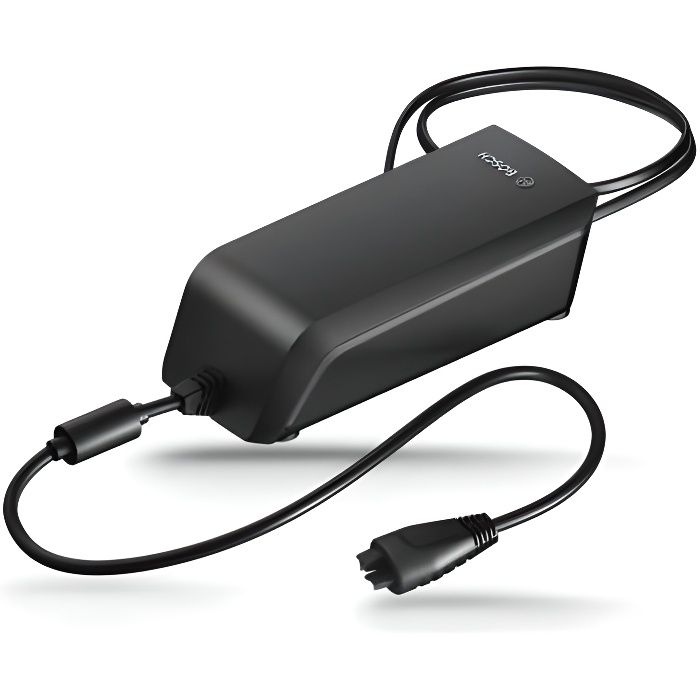 Chargeur de batterie Bosch Rapide UE - BOSCH - Compatible avec les batteries Powerpack et Powertube - Noir