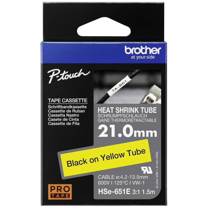 Brother Ruban 21mm Thermo Retrac Nj - vue 2