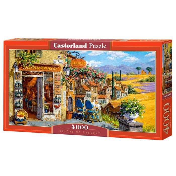 Puzzle - 4000 Pièces Of Tuscany - CASTORLAND - Paysage et nature - Adulte -  Intérieur - Cdiscount Jeux - Jouets