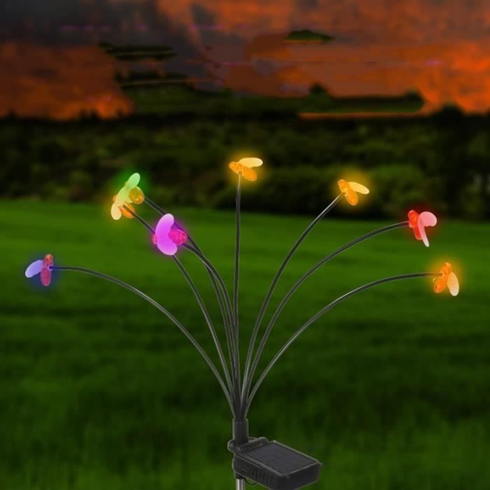 Lampes Solaires Lumineuses - BORNE SOLAIRE - Étanche - Capteur De