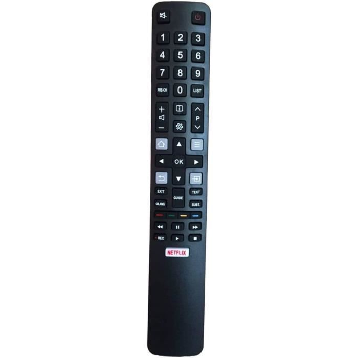 Télécommande Universelle Pour Téléviseurs TCL U49C6916, U55C6916, U40S7606DS