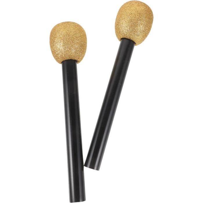 Modèle d'accessoire de microphone vintage Modèle de microphone à l