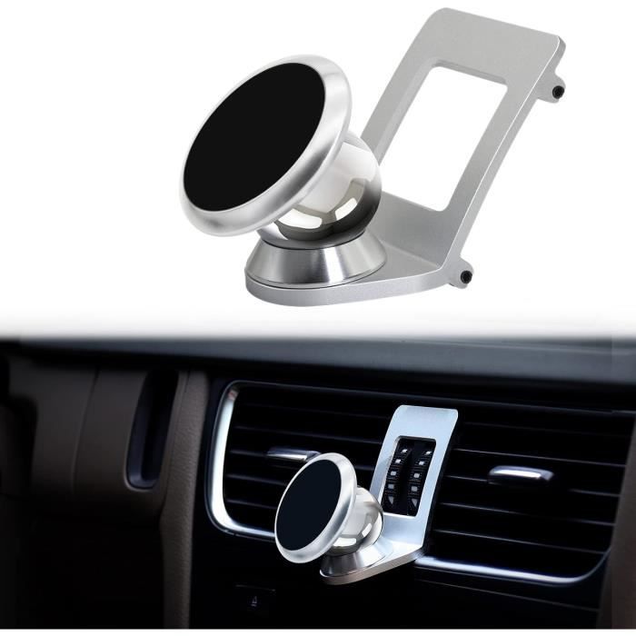 Support Téléphone Magnétique Cookiss Pour Audi A4 B8 Et A5 – Noir