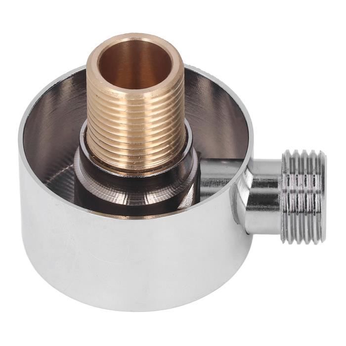 Adaptateur Coudé Pour Pommeau De Douche, Filetage G1/2", Angle Réglable, Rotatif, Adaptateur Coudé Pour Pommeau De Douche à 135 Degrés, Coude En Laiton Pour Pommeau De Douche Mural Ou à Main