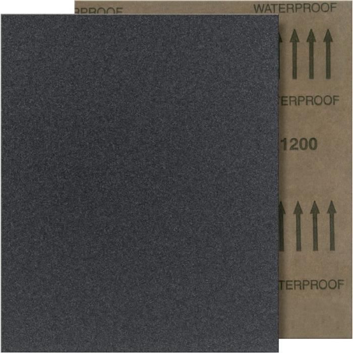 Papier de verre imperméable 230x280mm - Epodex - France