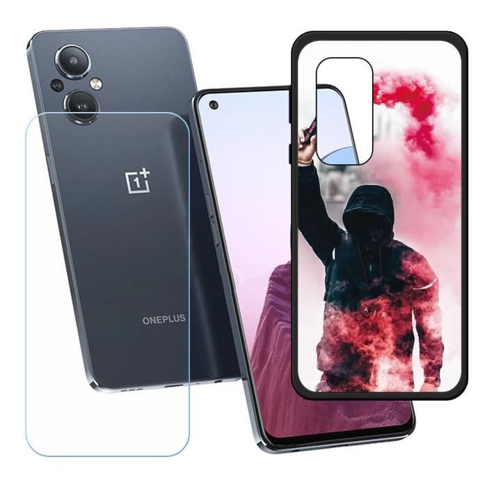 Coque Oneplus Nord 2t Silicone Gel Souple Film Verre Trempé 9h Transparent à Prix
