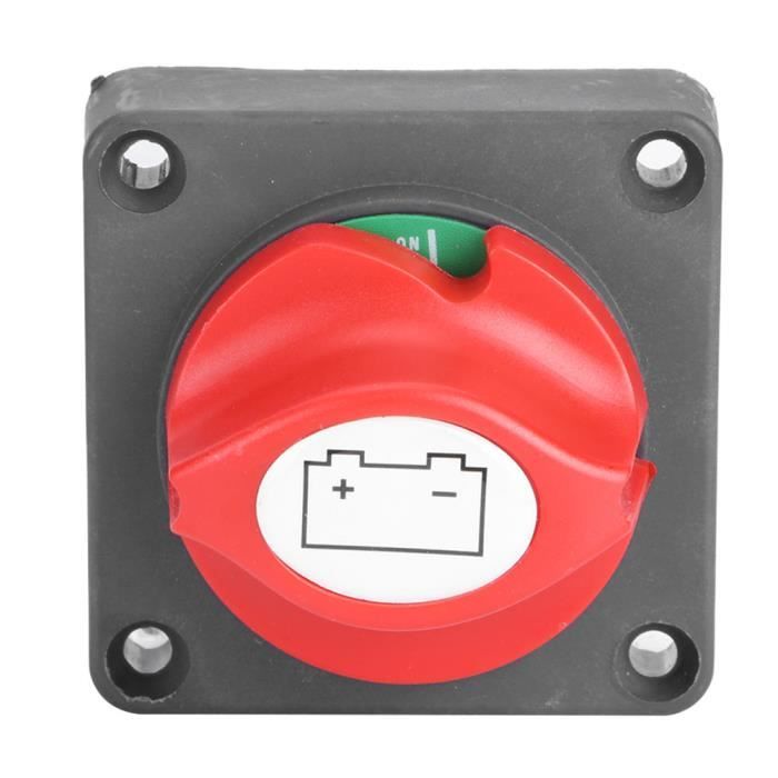 Interrupteur De Déconnexion Batterie Moto - étanche 12V/24V, Câble 30cm, Pour Sécurité Et Stockage - 2