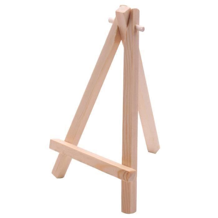 Chevalet Pliant Trépied Portable – Hauteur Réglable 38 à 169 Cm – Support Pour Tableaux, Affiches, Présentations – Noir, Métal Stable