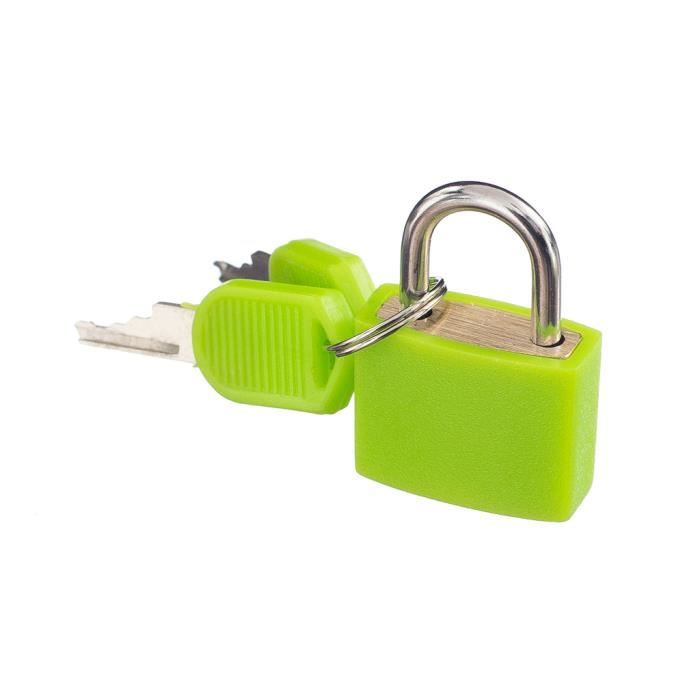 Lot De 12 Petits Cadenas Avec 2 Clés, 25 Mm En Laiton Massif Pour Sacs De Voyage, Boîte à Outils, Rangement De Morailons, Casier De Gym, Serrure D'école, Serrure D'abri De Jardin