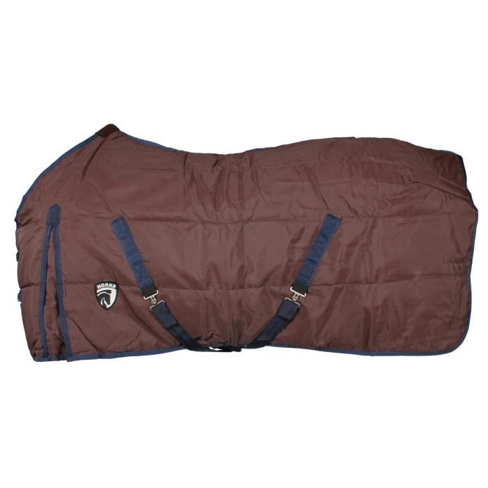 Meilleurs prix pour Couverture d'extérieur pour cheval Horka - marron - 165/215 cm