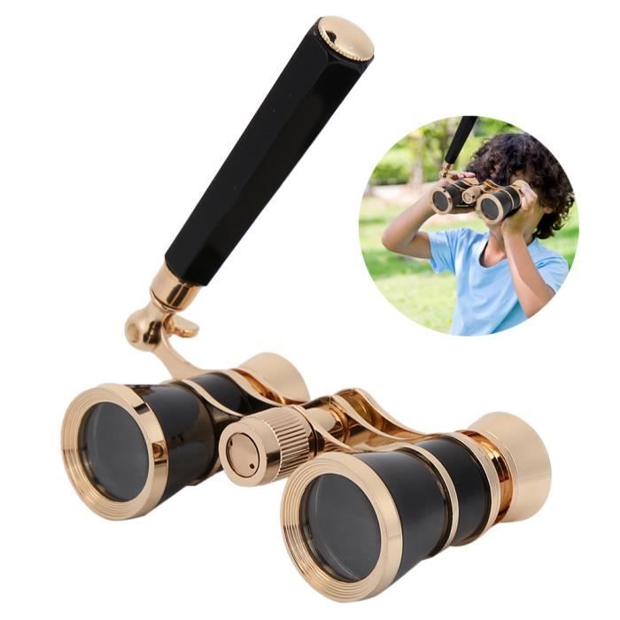 Pwshymi Lunettes de Théâtre 3X25 Jumelles d'opéra, Lentille en Verre Optique Jumelles d'opéra Multifonctionnelles 3X25 Compact Facile à Capturer des Objets pour la Scène (Blanc Pwshymi Lunettes de Théâtre 3X25 Jumelles d'opéra, Lentille en Verre Optique Jumelles d'opéra Multifonctionnelles 3X25 Compact Facile à Capturer des Objets pour la Scène (Blanc
