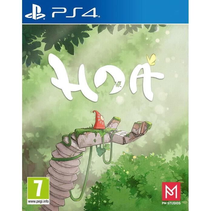 Jeu de puzzle-plateforme - Hoa - PS4 - Graphismes peints à la main - Atmosphère relaxante - 1 joueur