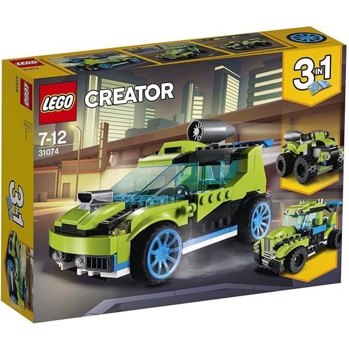 la voiture de rallye lego