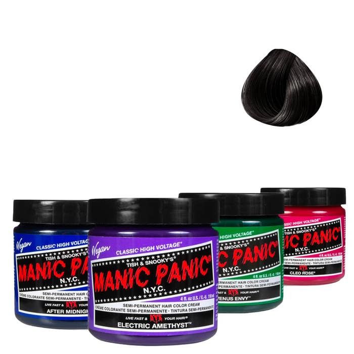 Coloration semi-permanente Manic Panic High Voltage Classic Raven