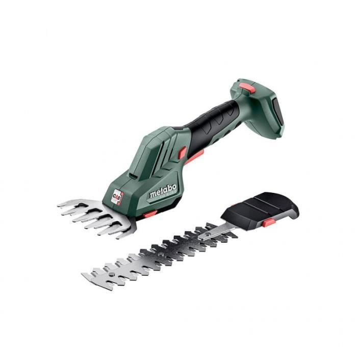 Sculpte haie et cisaille à gazon METABO SGS 18 LTX Q 18V 20cm 2 en 1