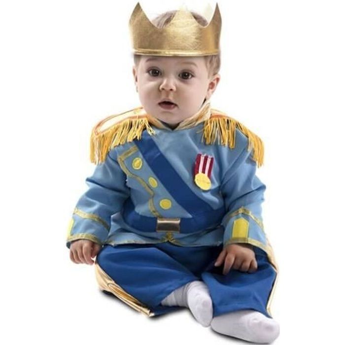 Déguisement petit clown bleu bébé et enfant
