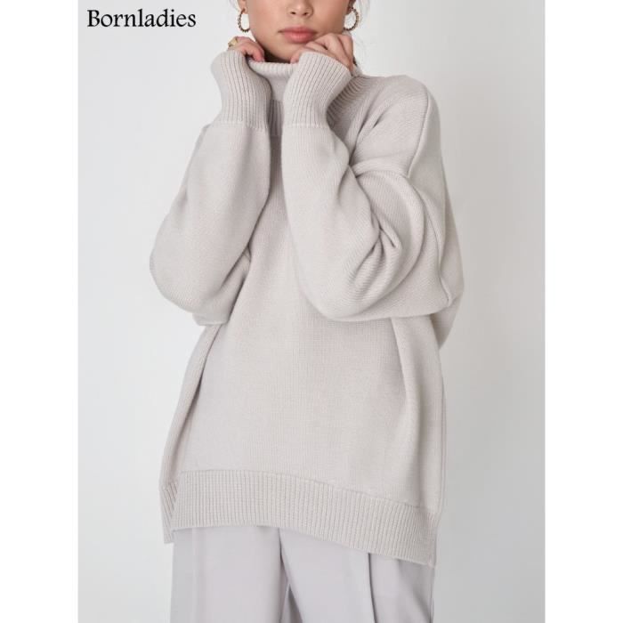 Gilet Femme Dos Séparé En Laine Mélangée - Tricot, Longueur Hanches, Style Décontracté Chic